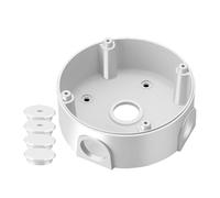 Camera Mount for Dome Security Systems Flipping Cover Cable Organization Ceiling Wall Installation Bracket Concealed Cable Storage Bracket for Dome Cameras Mount