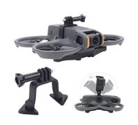 Camera Mount Holder for DJI Avata 2,Upper Expansion Bracket Adapter for DJI Avata 2,for Fixed Camera Drone Bracket Sports Snap Accessories,for GoPro DJI/Insta360/ OSMO ACTION