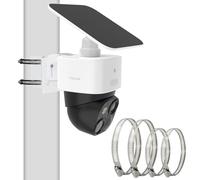 Camera Mount Mast Mount Compatible with Eufy Security SoloCam S340/E30/E42, Eufy Security 4G LTE Cam S330, Pole Mounting Bracket for SoloCam S340/E30, Corner Mount Wall Mount Holder Accessories