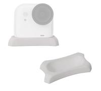 Camera Mount Stand Base for Insta360 GO Ultra, Pocket Camera Fixed Elevation Multi-Angle Tabletop Docking,Desktop Mount Desk Stand Non-Slip Base GO Ultra Accessories (White)