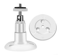Camera Mount, White 1-Pack Adjustable Wall Ceiling Bracket Stable 1kg Load Easy Install Quick Setup Indoor Security System