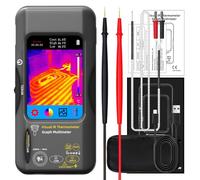 Camera Multimeter for Energy Audits, Maintenance with Data Storage HVAC Thermal Multimeter