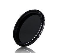 Camera ND2-400 Neutral Density Filter 49mm Fader Variable ND filter ND2-ND400 for Canon EOS 80D 77D camera with Canon EF 50mm 1.8 STM Lens