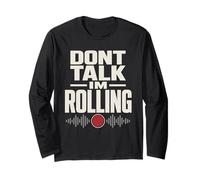 Camera Operator Camera Crew Film Crew Videographer Long Sleeve T-Shirt