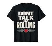 Camera Operator Camera Crew Film Crew Videographer T-Shirt