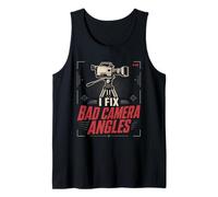 Camera Operator Camera Crew Film Crew Videographer Tank Top