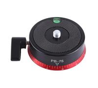 Camera Panoramic Panning Base,Panoramic Camera Mount with Bubble Level and 3/8 Inch Screw for Tripod Monopod DSLR Cameras