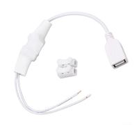 Camera Power Transformer AC 220V to DC 5V Converter USB Adapter Home Power Supply Cable CCTV Power Cord Compatible Extension Cord Protector