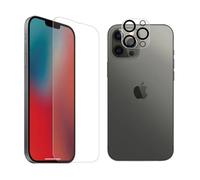 Camera protection and antibacterial tempered glass pack Tiger Glass Plus iPhone 13 Pro Max Blanc TU