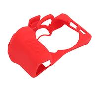 Camera Protective Body Cover,Soft Silicone Housing Camera Case Skin Frame Shell Cover Video Bag,for Nikon Z50 Cameras (Red)