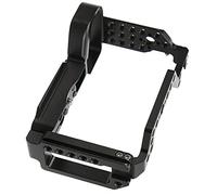 Camera Protective Cage, Aluminum Alloy Camera Video Protective Cage Film, with Cold Shoe Mount, Fit for Sony A6600