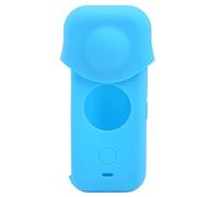 Camera Protective Cover, Insta 360 One X2 Lens Cover Case Insta 360 Lens Guard Silicone Professional Action Camera Frame with Double Insure Insta 360 Accessories (Insta360 one x2 blue)