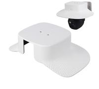 Camera Protective Roof - Corner Mount Bundle with Rain Cover for Weatherproof Protection, Solar Cam Sun Shade, Durable Metal Design, Roof for Commercial Places Communities, Gray