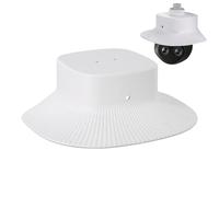 Camera Protective Roof, Sun Shield, Weather Shield, Waterproof Solar Cam Cover, Durable UV Blocker Housing for Security System, Outdoor Accessories for Advertising Buildings, Wall Mount