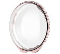 Camera Protector Lens For Insta360 X5 Protective Premium Glass Optical Lens Case X5 Tempered Film Protective Mirror (PC Pink)