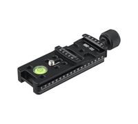 Camera Rail Nodal Slide with Levels for Alignment, Quick Release Plate Clamp Compatible with Camera Tripod - 100mm/150mm/200mm 100mm