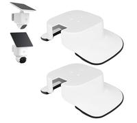 Camera Rain Cover Compatible with Eufy SoloCam E42 & E30 | Sun Shade Anti-Glare Weatherproof Outdoor Cover, Dustproof Snowproof Shield, Easy Install, 2-Pack (White)