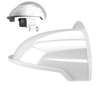 Camera Rain Cover Protection from Dust, Sun, Rain, Snow ABS Outdoor Camera Cover White Surveillance Protective Roof for Dome/Bullet Outdoor