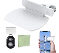 Camera Reflection Kit - Phone Mirror Attachment for Travel and Creative Vertical Horizontal Photography Accessories with Clip On Design for Studio Home Outdoor Beach Driving Black