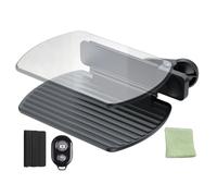 Camera Reflection Kit - Phone Mirror Attachment for Travel and Creative Vertical Horizontal Photography Accessories with Clip On Design for Studio Home Outdoor Beach Driving Black