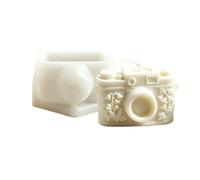Camera Resin Mold - Silicone Reusable Resin Handmade Clay Craft | Camera Chocolate Candy Molds | Vintage Cam Casting for Soap Chocolate Cake Gum Paste Plaster Crafts Holiday Home Room Desk Desktop
