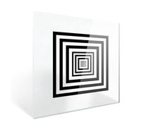 Camera Resolution Test Chart,3 * 3"Camera Lens Resolution Calibration Board,Spatial Limit Resolution Test Chart,±0.5µm Accuracy and 90% Transmittance,for Industrial Testing, Research(3x3in)