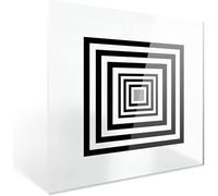 Camera Resolution Test Chart, Spatial Limit Resolution Test Chart, Camera Lens Resolution Calibration Board, ±1µm Accuracy and 90% Transmittance, for Industrial Testing, Research