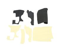 Camera Rubber, Camera Rubber Grip Camera Rubber Grip with Tape Set for 70D Camera Replacement Front Rear Side Grip Rubber Cover with Adhesive Tape