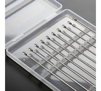 Camera Sensor Cleaning Kit - Anti-Static Swabs for Full Frame DSLR/Mirrorless Cameras (CCD/CMOS), No Residue, No Scratch, Safe for Lenses, PCB, and Electronics. (Transparent-10Packs, High Viscosity)
