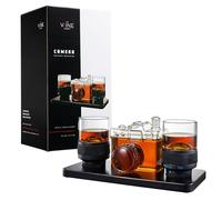 Camera Shaped Wine & Whiskey Decanter - 27.4OZ Photographer Unique Decanter Set with Beautiful Gift Box, Photo Videographer Gifts, Film Lover, Orchestra, Musicals, Image Taking Enthusiasts