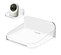 Camera Shelf - Small Acrylic Display Shelf, Transparent Floating , Wall Mount | No Drill Storage for Tenants, Office, Bedroom, Dorm, Residential