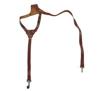 Camera Shoulder Strap, Adjustable Camera Shoulder Strap With Press Type Aluminum Alloy Locking Buckle Vintage and Exquisite Single Shoulder Strap (Right Shoulder Strap)