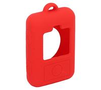 Camera Silicone Case For Insta 360 ONE X X2 X3 RS Panoramic Action Camera Remote Control Silicone Case,Comfortable Touch (Red)