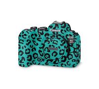 Camera Skin Compatible with Canon EOS R6 Mark II Camera (2022) - Teal Leopard - Premium 3M Vinyl Protective Wrap Decal Cover - Easy to Apply | Crafted in The USA by MightySkins