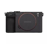 Camera Skin Wrap A7C2 Anti-Scratch Sticker Coat Vinly Protective Film Body Protector Decals Cover for Sony A7CR A7C II (Leather Black)