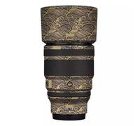 Camera Skin Wrap Lens Skins Protector Anti-Scratch Coat Wrap Cover Sticker for Nikon Z 135mm F1.8 S Plena(Wave Gold)
