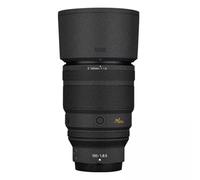Camera Skin Wrap Lens Skins Protector Anti-Scratch Coat Wrap Cover Sticker for Nikon Z 135mm F1.8 S Plena(Leather Black)