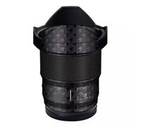 Camera Skin Wrap Lens Skins Protector Anti-Scratch Coat Wrap Cover Sticker for Panasonic Lumix S 18mm F1.8 18 1.8(Plover Black)