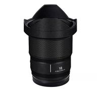 Camera Skin Wrap Lens Skins Protector Anti-Scratch Coat Wrap Cover Sticker for Panasonic Lumix S 18mm F1.8 18 1.8(Frosted Black)