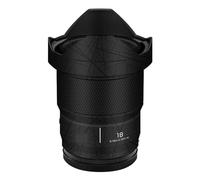 Camera Skin Wrap Lens Skins Protector Anti-Scratch Coat Wrap Cover Sticker for Panasonic Lumix S 18mm F1.8 18 1.8(Cross Black)