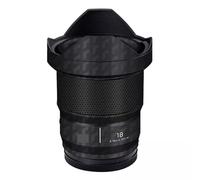 Camera Skin Wrap Lens Skins Protector Anti-Scratch Coat Wrap Cover Sticker for Panasonic Lumix S 18mm F1.8 18 1.8(Arrow Shadow Black)