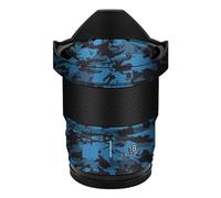 Camera Skin Wrap Lens Skins Protector Anti-Scratch Coat Wrap Cover Sticker for Panasonic Lumix S 18mm F1.8 18 1.8(Knight Blue)