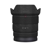 Camera Skin Wrap Lens Skins Protector Anti-Scratch Coat Wrap Cover Sticker for Sony E 11mm F1.8 G(Circuit Black)