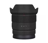 Camera Skin Wrap Lens Skins Protector Anti-Scratch Coat Wrap Cover Sticker for Sony E 11mm F1.8 G(Contour Black)