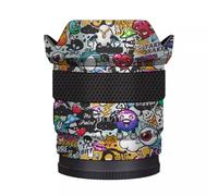 Camera Skin Wrap Lens Skins Protector Anti-Scratch Coat Wrap Cover Sticker for Sony E 11mm F1.8 G(Graffiti White)