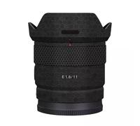 Camera Skin Wrap Lens Skins Protector Anti-Scratch Coat Wrap Cover Sticker for Sony E 11mm F1.8 G(Honeycomb Black)