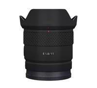 Camera Skin Wrap Lens Skins Protector Anti-Scratch Coat Wrap Cover Sticker for Sony E 11mm F1.8 G(Matte Black)