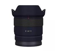 Camera Skin Wrap Lens Skins Protector Anti-Scratch Coat Wrap Cover Sticker for Sony E 11mm F1.8 G(Matte Indigo)