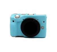 Camera Soft Silicone Case Bag Blue Rubber Armor Skin Body Cover Protector for Canon EOS M3 mirrorless camera