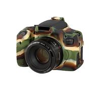 Camera Soft Silicone Case Bag Camouflage Green Rubber Armor Skin Body Cover Protector for Canon EOS 750D digital camera